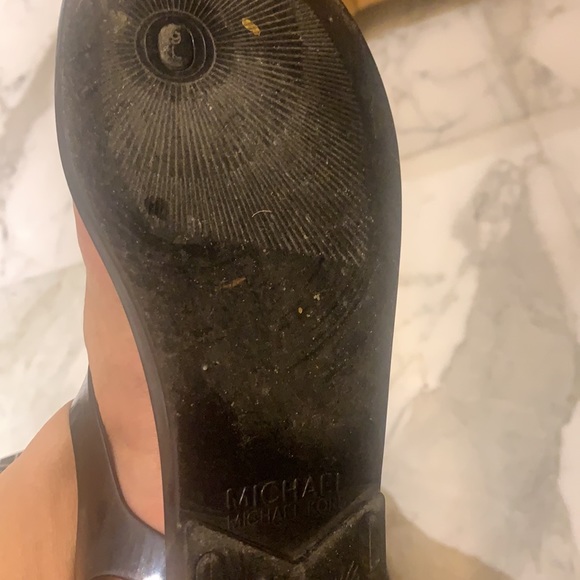 Michael Kors flats, black sandles, sandles, women flats, chappals, black chappal - Picture 5 of 5